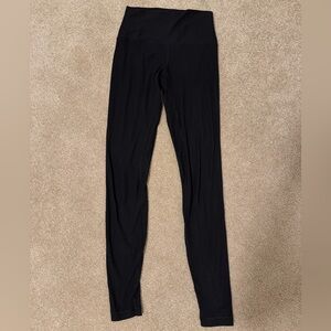 lululemon Align Ribbed High-Rise Pant 28” Online Only Black Size 4 Leggings